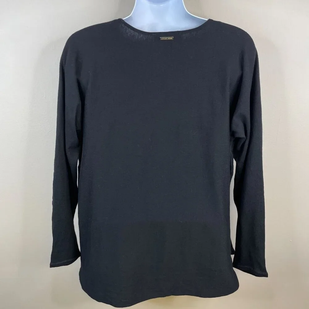 Michael Kors Minimalist Pullover Sweater NWT XLarge Neutral Capsule Cozy Chic
